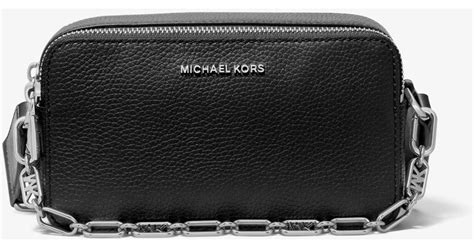 michael kors jet set double zip crossbody|michael kors double zip wallet.